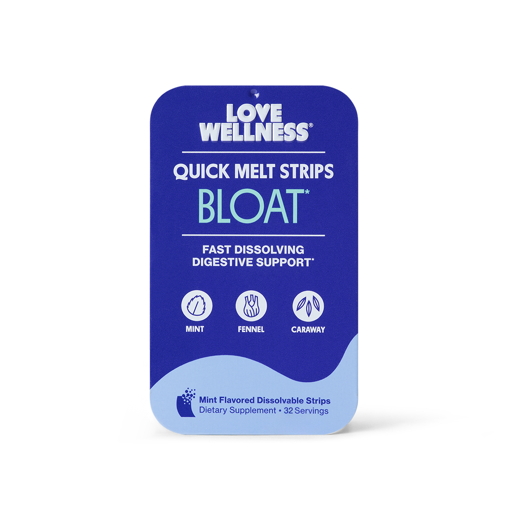 Bloat* Quick Melt Strips - 1 Pack
